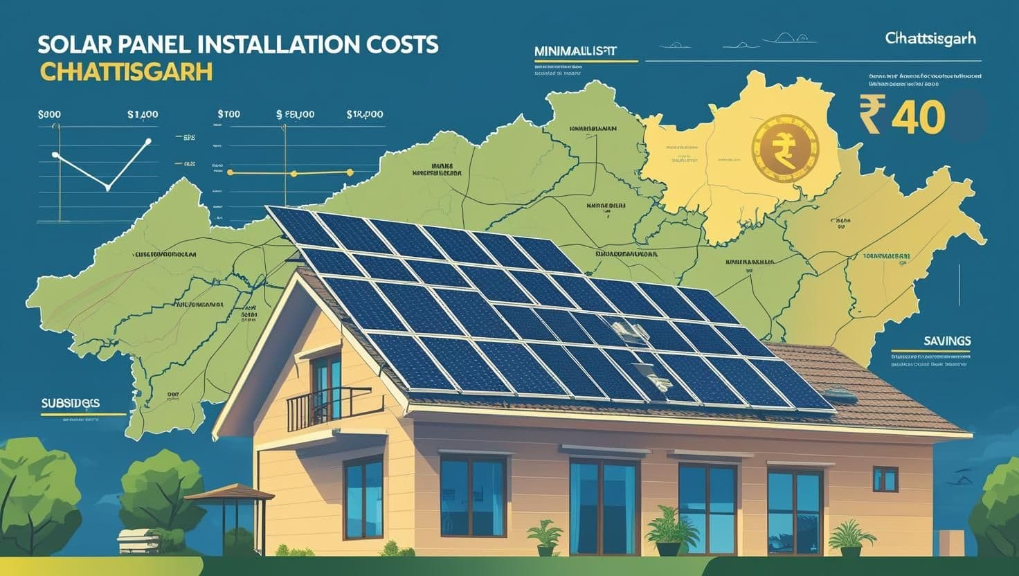 Cost of Solar Panel Installation in Chhattisgarh: A Detailed Guide to Pricing & Subsidies